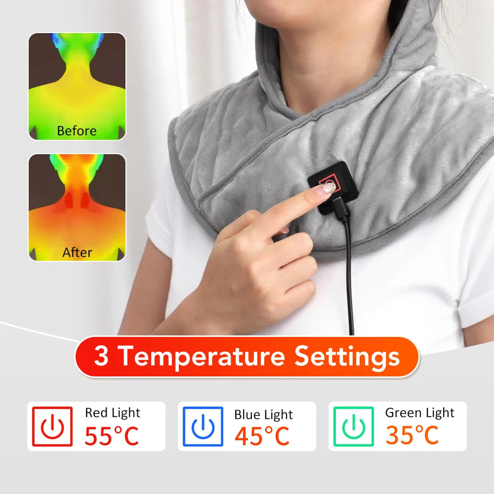 Heated Neck & Shoulder Comfort Wrap