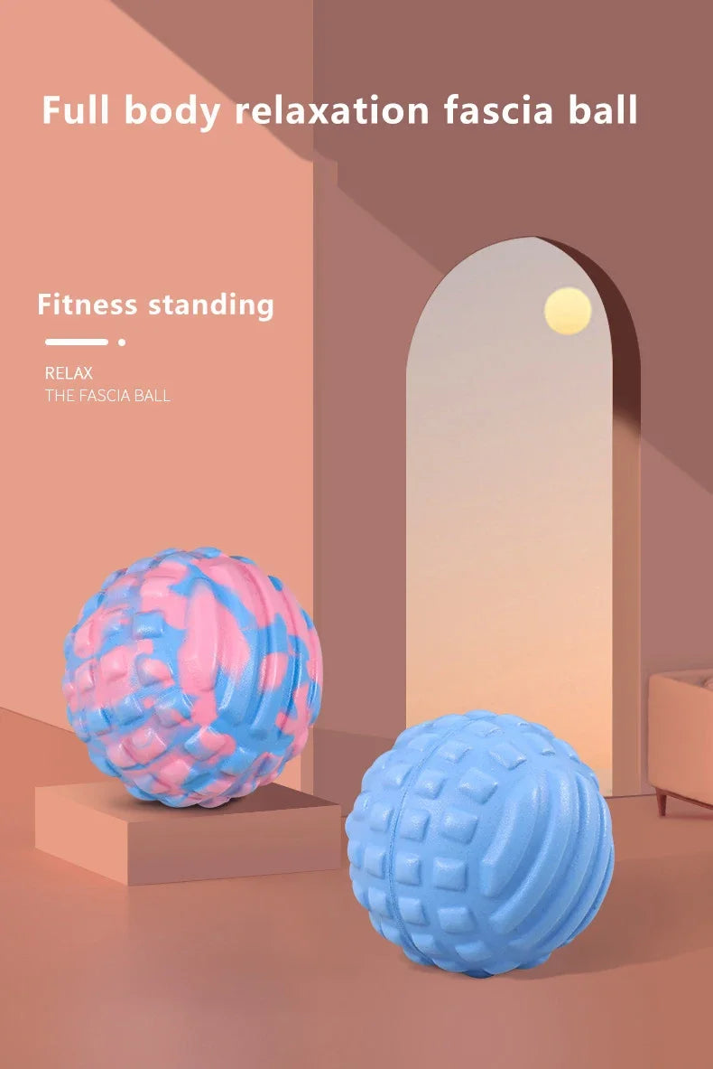 Massage Ball Yoga Massage Roller Relieving Muscle Tension Pressure Massaging Balls Fit For Trigger Point Treat Exercise Yoga