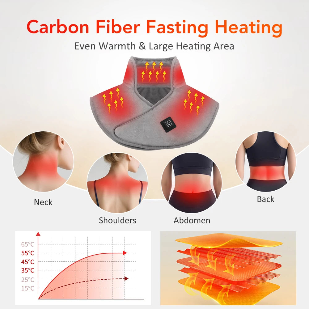 Heated Neck & Shoulder Comfort Wrap