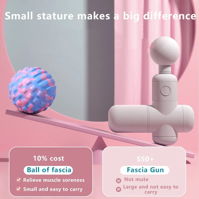 Massage Ball Yoga Massage Roller Relieving Muscle Tension Pressure Massaging Balls Fit For Trigger Point Treat Exercise Yoga