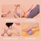 Massage Ball Yoga Massage Roller Relieving Muscle Tension Pressure Massaging Balls Fit For Trigger Point Treat Exercise Yoga