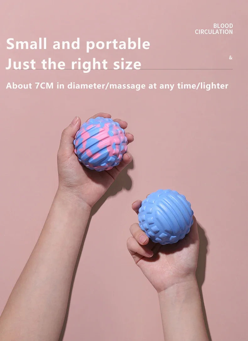 Massage Ball Yoga Massage Roller Relieving Muscle Tension Pressure Massaging Balls Fit For Trigger Point Treat Exercise Yoga