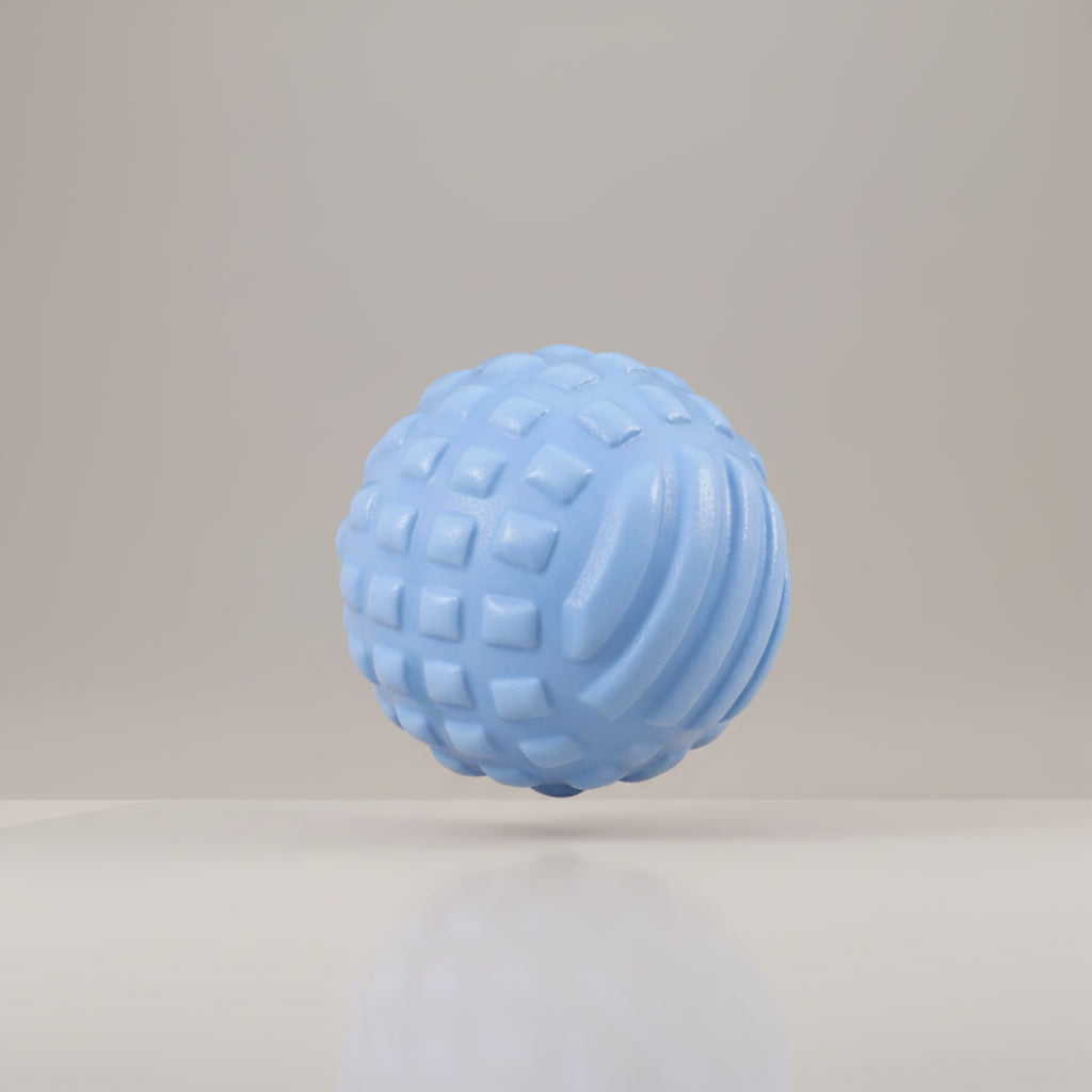 Compact Textured Massage Ball for Wellness & Movement